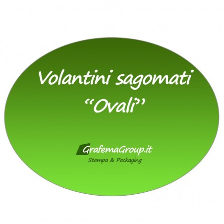 Volantini Ovali 10x15 cm